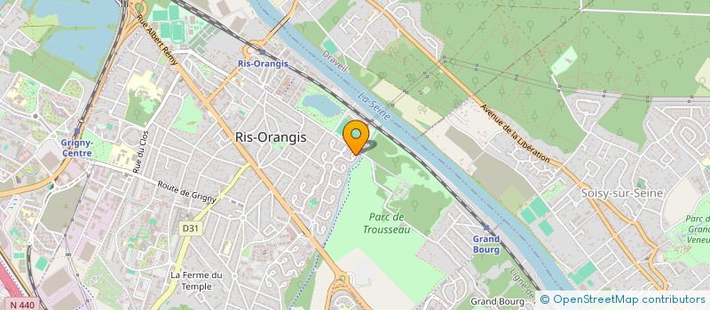 localisation de l'entreprise MONSIEUR CRISTIAN BOTNARU à RIS-ORANGIS