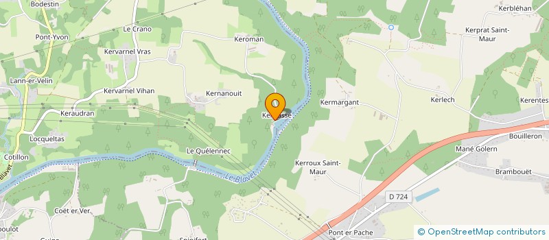 localisation de l'entreprise MONSIEUR CRISTIAN CANOBBIO  INZINZAC-LOCHRIST