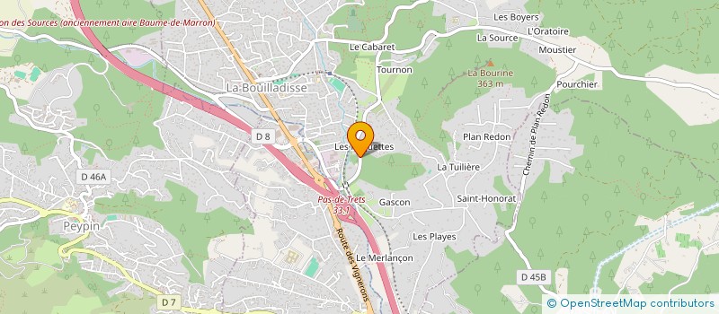 localisation de l'entreprise MONSIEUR CRISTIAN CEHAN  LA BOUILLADISSE