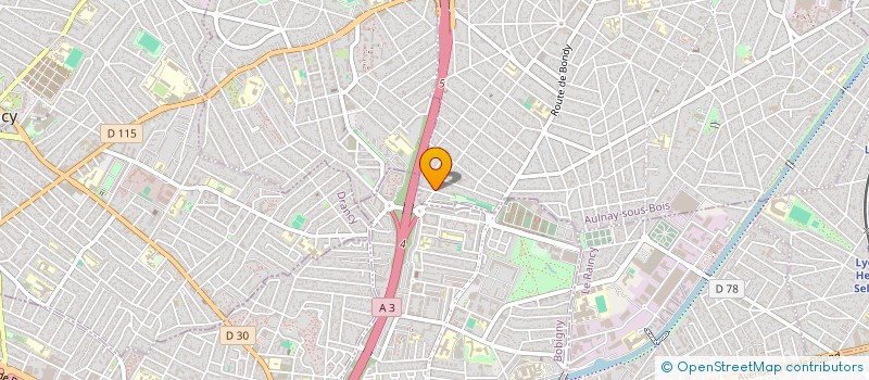 localisation de l'entreprise MONSIEUR CRISTIAN CEREVATII  MONTFERMEIL