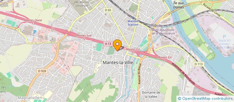 localisation de l'entreprise MONSIEUR CRISTIAN CIUBUC à MANTES-LA-VILLE