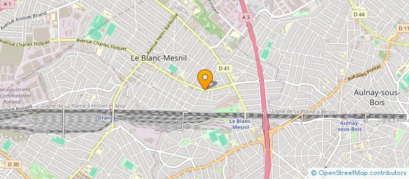 localisation de l'entreprise MONSIEUR CRISTIAN-DANIEL TORZ  LE BLANC-MESNIL