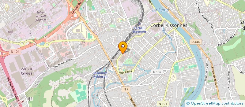 localisation de l'entreprise MONSIEUR CRISTIAN DOINA  CORBEIL-ESSONNES