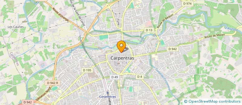 localisation de l'entreprise MONSIEUR CRISTIAN DURIC  BEDARRIDES