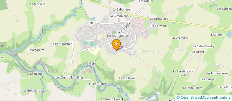 localisation de l'entreprise MONSIEUR CRISTIAN FERNANDEZ à SEVREMOINE