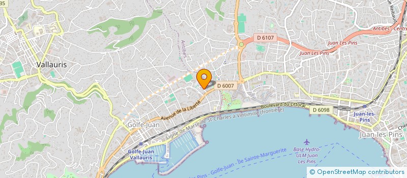 localisation de l'entreprise MONSIEUR CRISTIAN GHITA  VALLAURIS