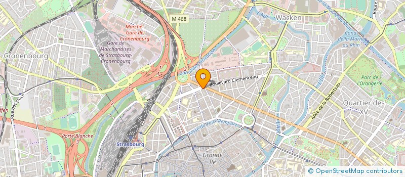 localisation de l'entreprise MONSIEUR CRISTIAN GIURGIU à STRASBOURG