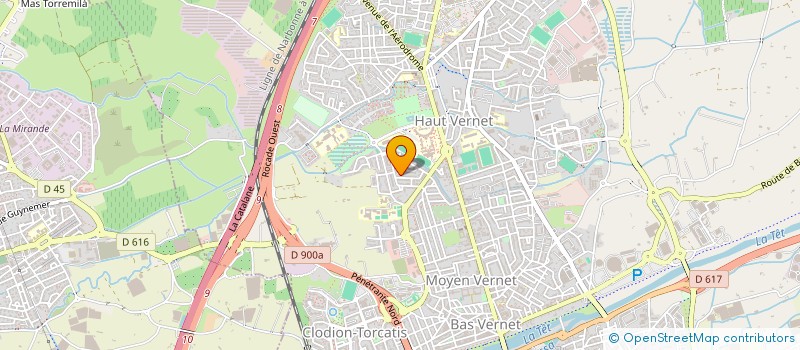 localisation de l'entreprise MONSIEUR CRISTIAN GOGESCU  BAGES