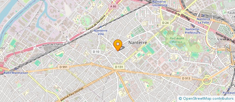 localisation de l'entreprise MONSIEUR CRISTIAN GRECU  NANTERRE