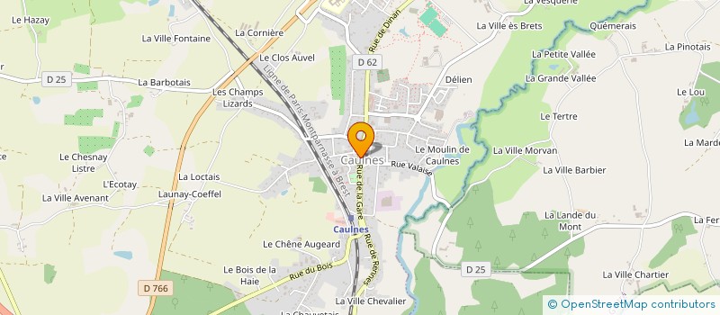 localisation de l'entreprise MONSIEUR CRISTIAN HRISTACHE à CAULNES