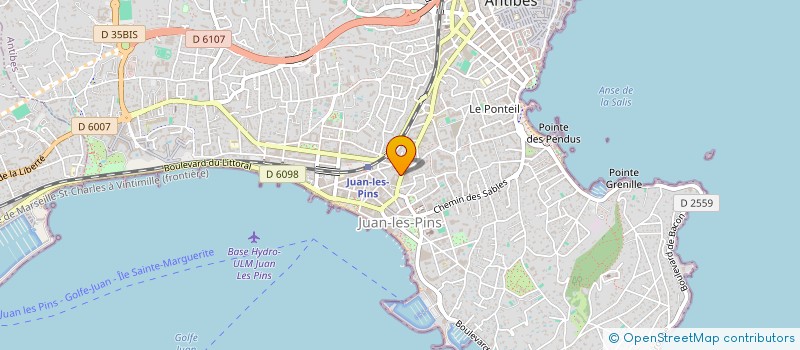 localisation de l'entreprise MONSIEUR CRISTIAN-IOAN TARAU  ANTIBES