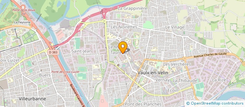 localisation de l'entreprise MONSIEUR CRISTIAN ION à VAULX-EN-VELIN