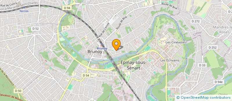 localisation de l'entreprise MONSIEUR CRISTIAN LUNGU à BRUNOY