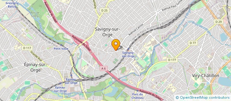 localisation de l'entreprise MONSIEUR CRISTIAN MACNOVIT  SAVIGNY-SUR-ORGE