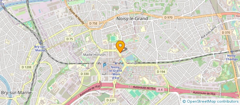 localisation de l'entreprise MONSIEUR CRISTIAN-MARIAN IORDACHE  NOISY-LE-GRAND