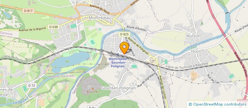 localisation de l'entreprise MONSIEUR CRISTIAN-MARIAN MARCU  GOURDAN-POLIGNAN