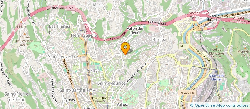 localisation de l'entreprise MONSIEUR CRISTIAN-MIHAI SOICA  NICE