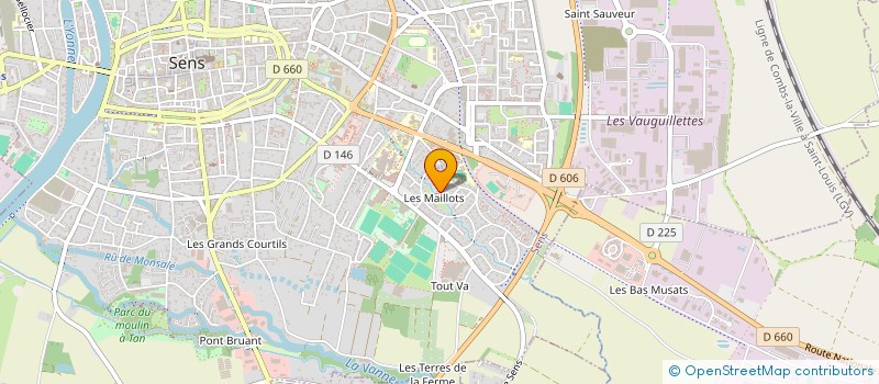 localisation de l'entreprise MONSIEUR CRISTIAN MILEA  SENS