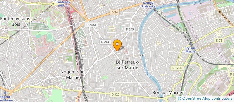 localisation de l'entreprise MONSIEUR CRISTIAN NEAGU  LE PERREUX-SUR-MARNE