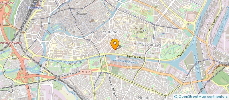 localisation de l'entreprise MONSIEUR CRISTIAN POSIRCA à STRASBOURG