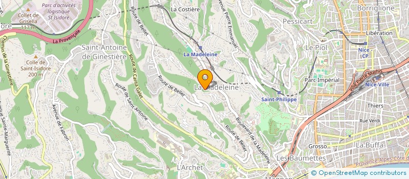 localisation de l'entreprise MONSIEUR CRISTIAN ROMAN à NICE