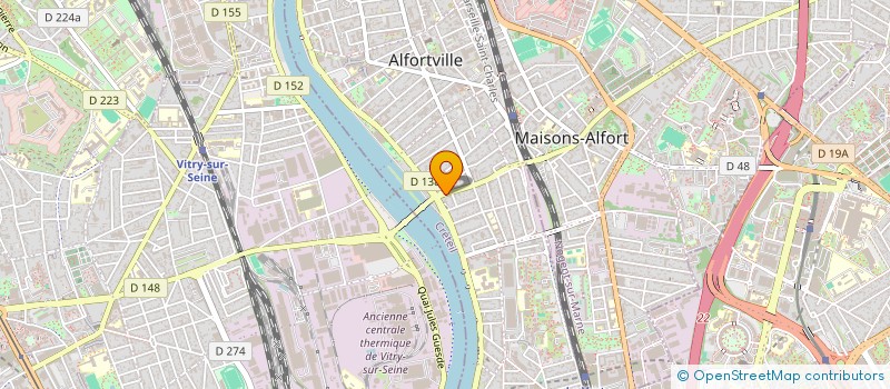 localisation de l'entreprise MONSIEUR CRISTIAN ROTARU à ALFORTVILLE
