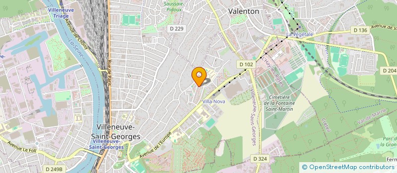 localisation de l'entreprise MONSIEUR CRISTIAN RUSULEAC à VILLENEUVE-SAINT-GEORGES