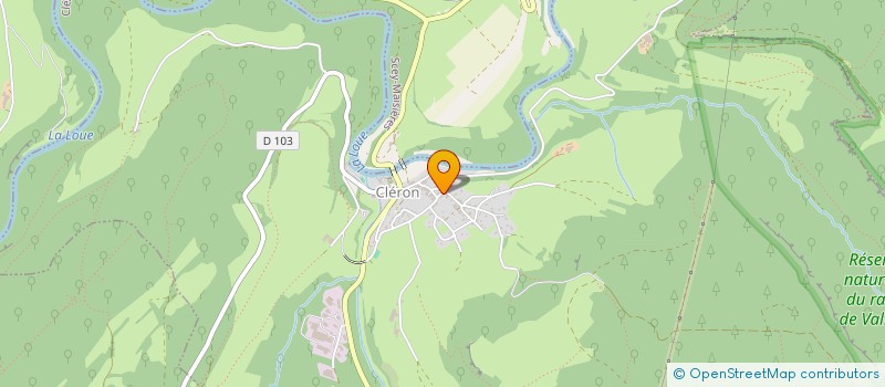 localisation de l'entreprise MONSIEUR CRISTIAN SUPELANO YOPASA  CLERON