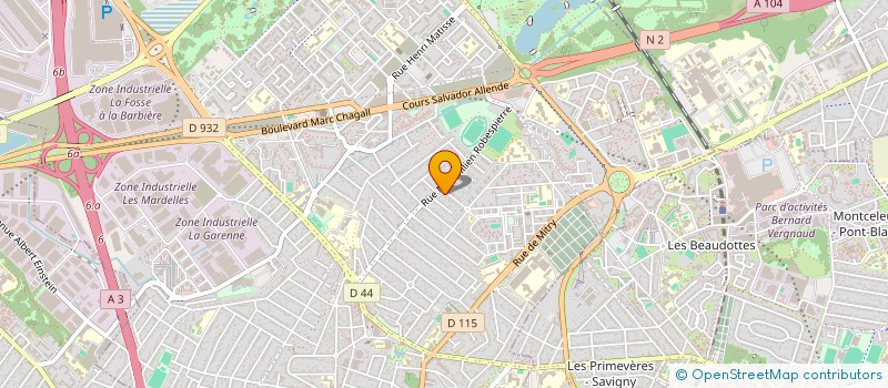 localisation de l'entreprise MONSIEUR CRISTIAN TATARU à AULNAY-SOUS-BOIS