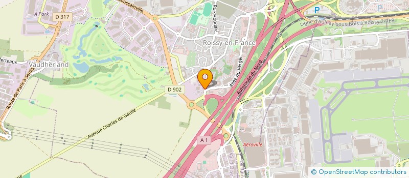 localisation de l'entreprise MONSIEUR CRISTIAN TIGANU  ROISSY-EN-FRANCE