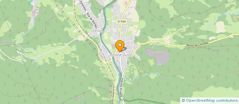 localisation de l'entreprise MONSIEUR CRISTIAN TYAS à LOUVIE-JUZON