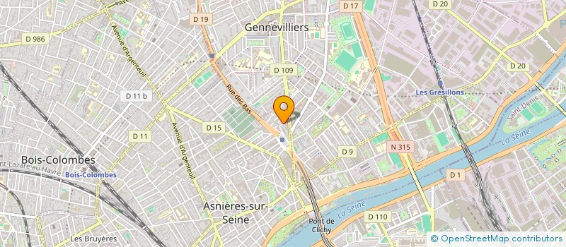 localisation de l'entreprise MONSIEUR CRISTIAN VASILE POP à ASNIERES-SUR-SEINE