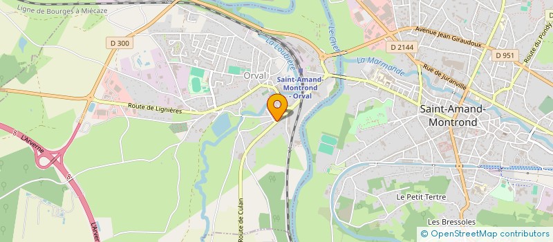 localisation de l'entreprise MONSIEUR CRISTIAN VILASECA MIRO  ORVAL