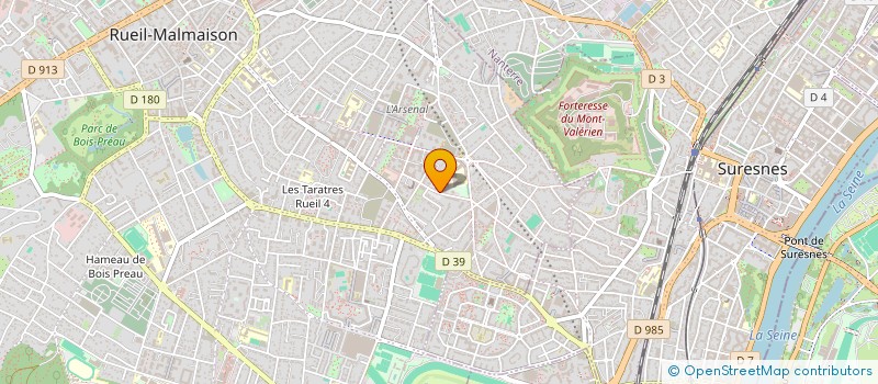 localisation de l'entreprise MONSIEUR CRISTIANO ALVES DE OLIVEIRA à RUEIL-MALMAISON