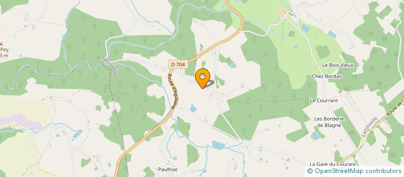 localisation de l'entreprise MONSIEUR CRISTIANO GOMES CARDOSO à LANOUAILLE