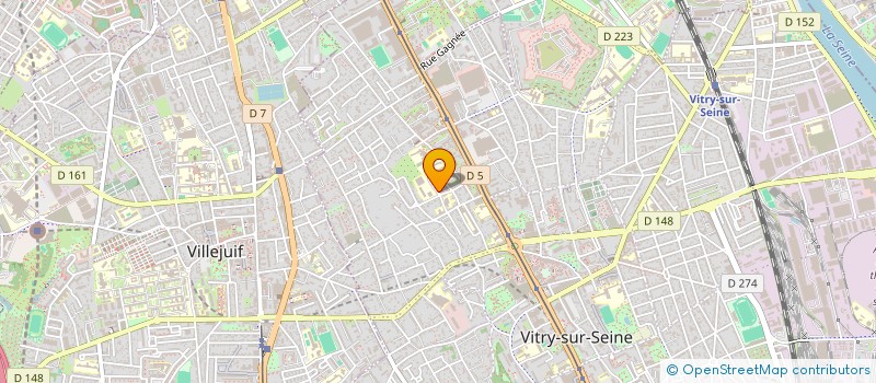 localisation de l'entreprise MONSIEUR CRISTIANO GONCALVES DE MAGALHAES  VITRY-SUR-SEINE