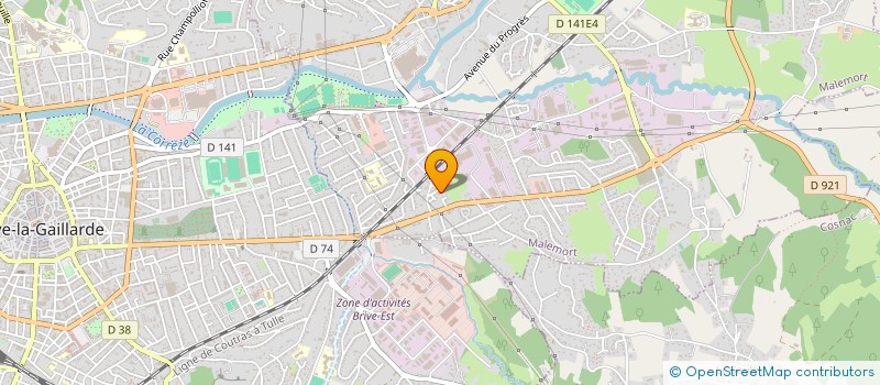 localisation de l'entreprise MONSIEUR CRISTIANO LIMA ANJOS  MALEMORT