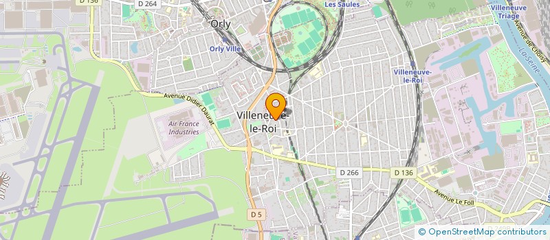 localisation de l'entreprise MONSIEUR CRISTIANO PEREIRA à VILLENEUVE-LE-ROI