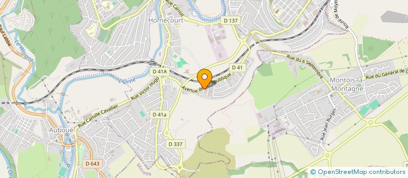 localisation de l'entreprise MONSIEUR CRISTIANO SEIDI  HOMECOURT