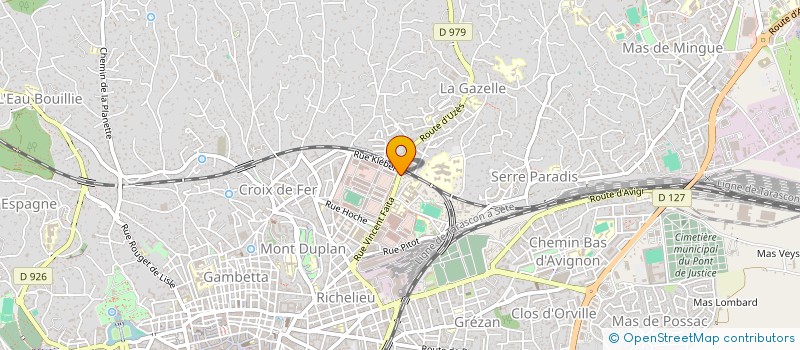 localisation de l'entreprise MONSIEUR CRISTIANO SILVA PINTO  NIMES