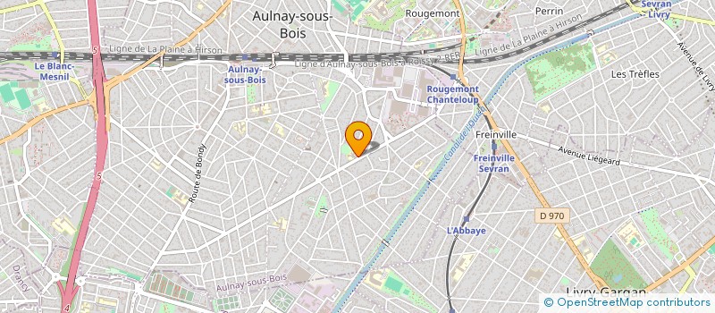 localisation de l'entreprise MONSIEUR CRISTIN MOCANU à AULNAY-SOUS-BOIS
