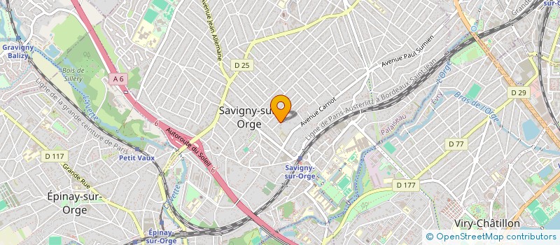 localisation de l'entreprise MONSIEUR CRISTIN SORIC à SAVIGNY-SUR-ORGE