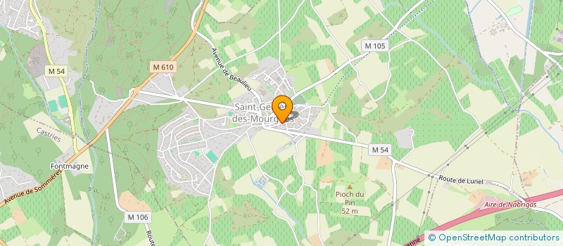 localisation de l'entreprise MONSIEUR CRISTO BURGOS ARANGO  SAINT-GENIES-DES-MOURGUES