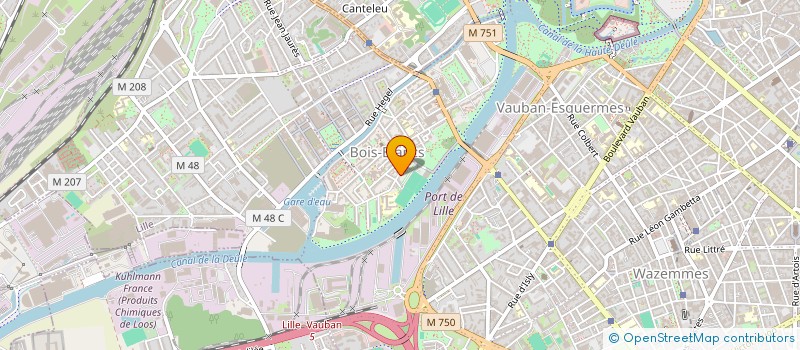 localisation de l'entreprise MONSIEUR CRISTO CARRILLO RUIZ à LILLE