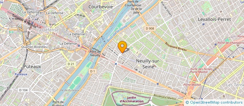 localisation de l'entreprise MONSIEUR CRISTOVAO FERREIRA DA SILVA à NEUILLY-SUR-SEINE