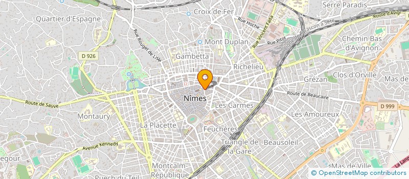 localisation de l'entreprise MONSIEUR CROC  NIMES