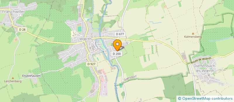 localisation de l'entreprise MONSIEUR CRUZ ROHFRITSCH  WRTH