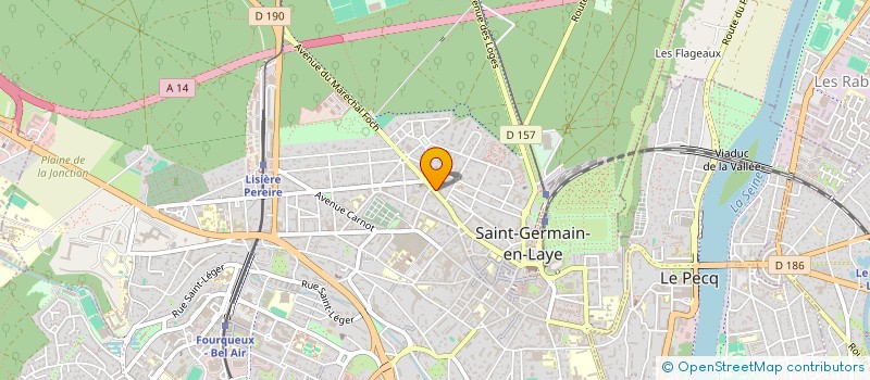 localisation de l'entreprise MONSIEUR CSABA-FRANCISC MADARAS  SAINT-GERMAIN-EN-LAYE