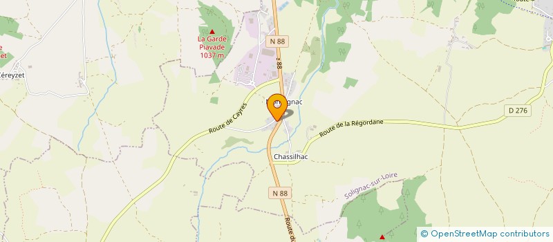 localisation de l'entreprise MONSIEUR CSABA SARA à SOLIGNAC-SUR-LOIRE