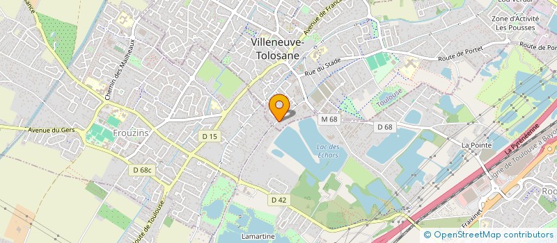 localisation de l'entreprise MONSIEUR CUAUHTEMOC GAUDILLOT--ESTRADA à VILLENEUVE-TOLOSANE